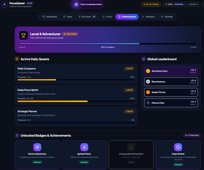 FocusQuest-AIF – screenshot 3