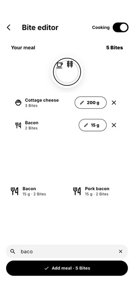 Bite° Food Tracker – screenshot 8