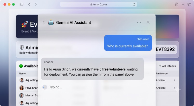 EVM - Event volunteer management  – screenshot 1
