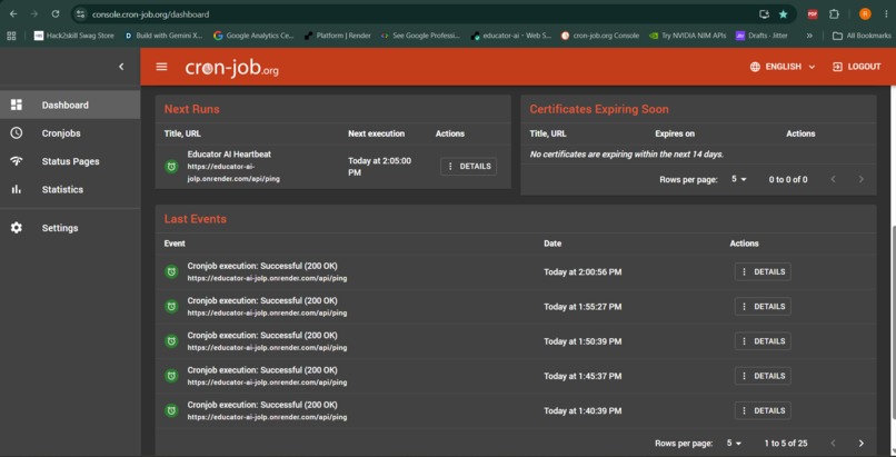Educator AI – screenshot 2