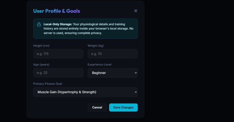 gym trainer – screenshot 2
