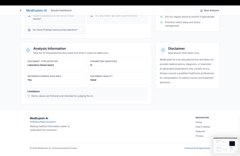 MedExplain AI – screenshot 6