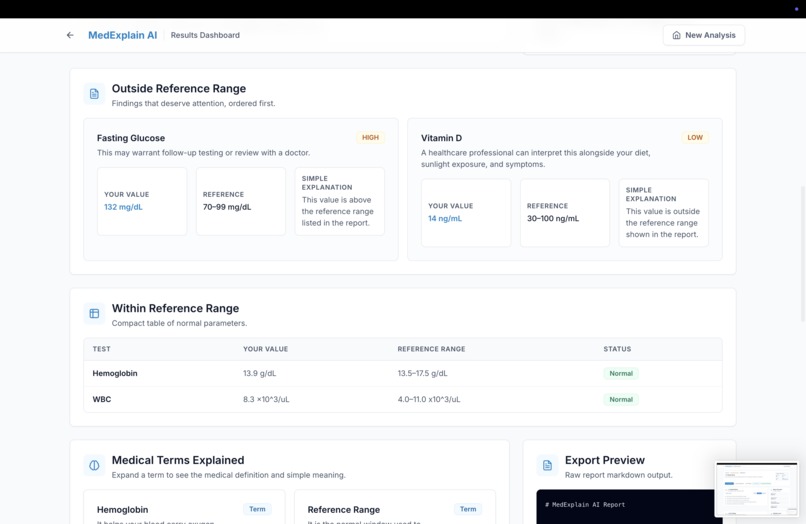 MedExplain AI – screenshot 7