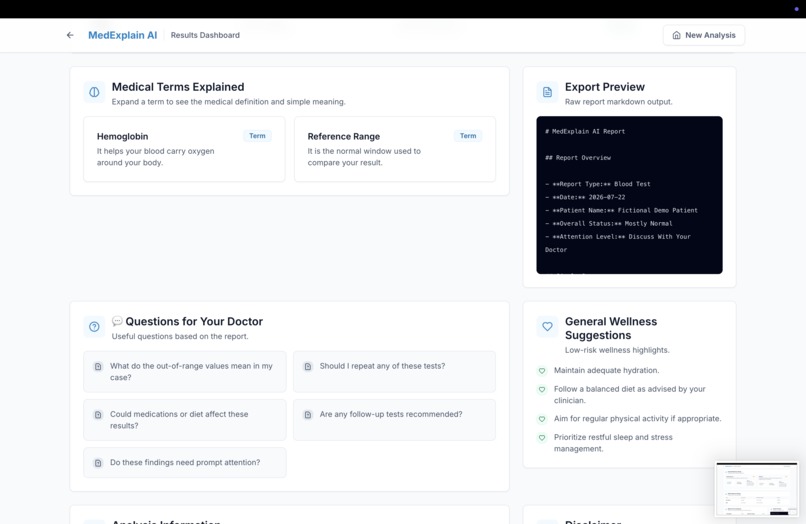 MedExplain AI – screenshot 8