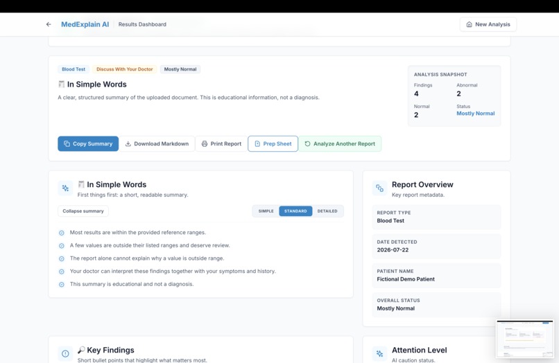 MedExplain AI – screenshot 9