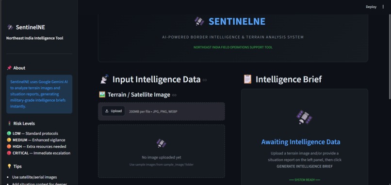 SentinelNE  – screenshot 1
