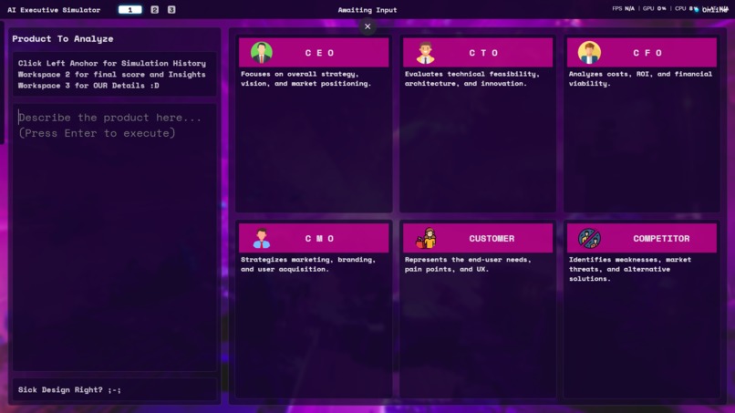 Ai Executive Simulator – screenshot 1