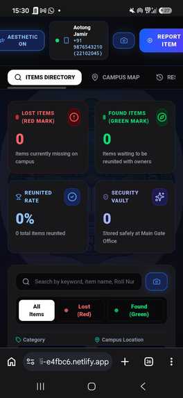 LOST AND FOUND NIT NAGALAND – screenshot 1