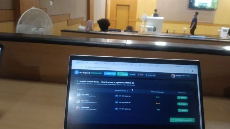 student portal – screenshot 2