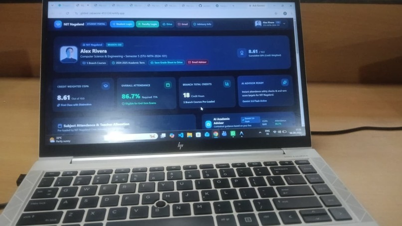 student portal – screenshot 5