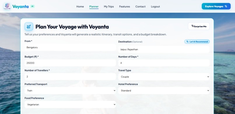 Voyanta – screenshot 4