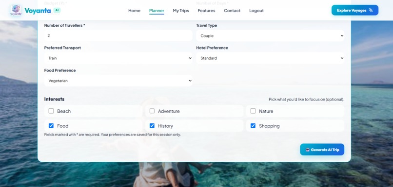 Voyanta – screenshot 5
