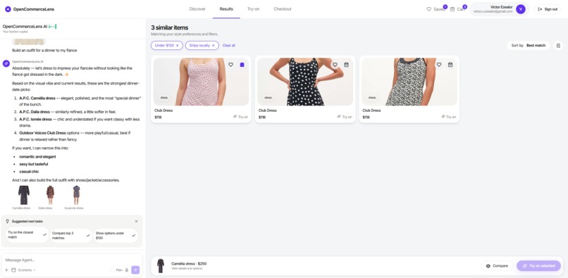 OpenCommercelens – screenshot 3