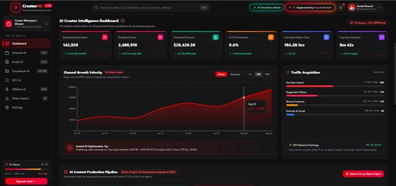 YouTube Creator AI Studio Pro – screenshot 2