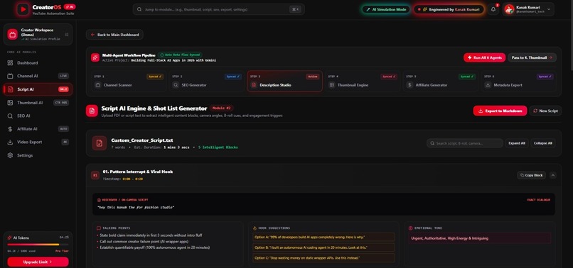 YouTube Creator AI Studio Pro – screenshot 3