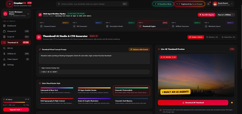 YouTube Creator AI Studio Pro – screenshot 4