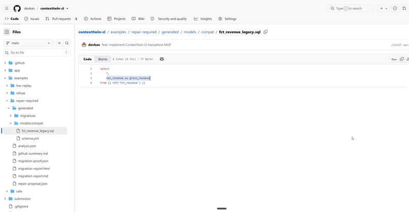 ContextTwin CI – screenshot 4
