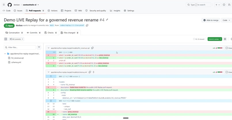 ContextTwin CI – screenshot 6