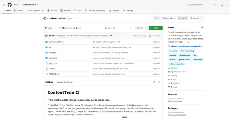 ContextTwin CI – screenshot 7