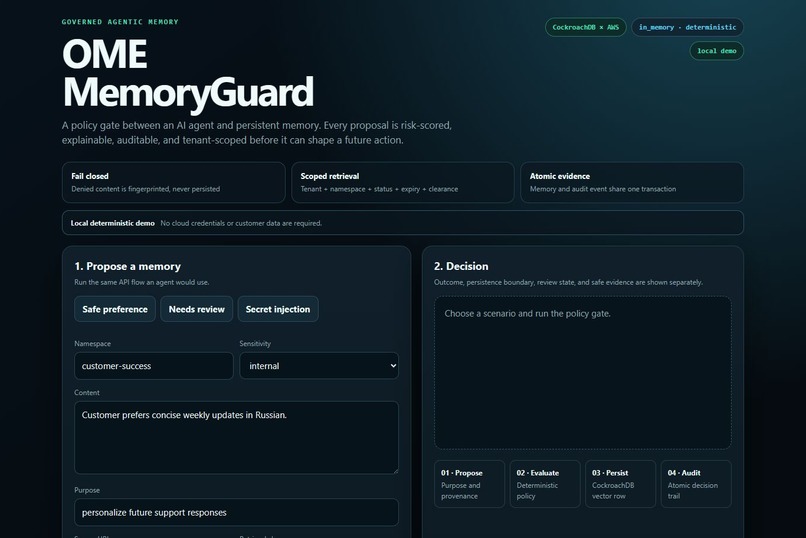 OME MemoryGuard – screenshot 2