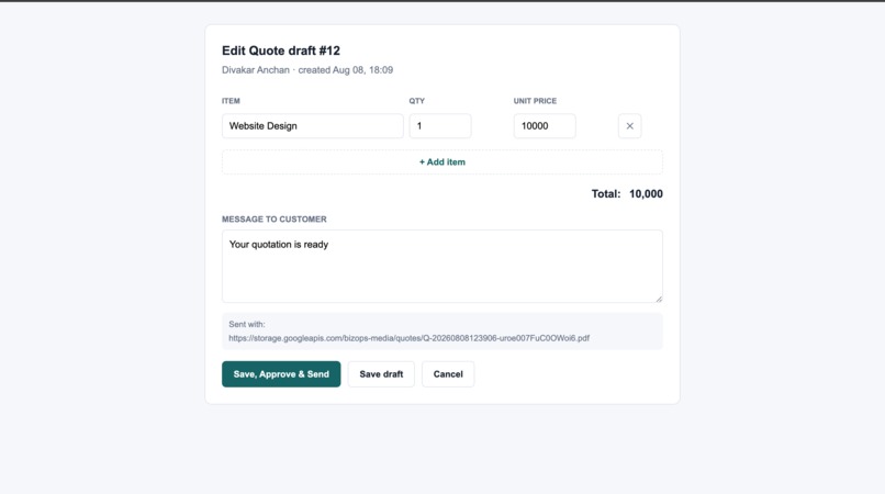  BizOperator AI – screenshot 4