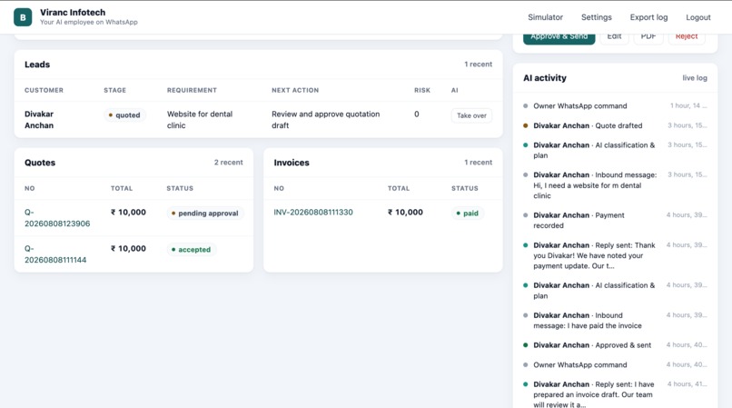  BizOperator AI – screenshot 2