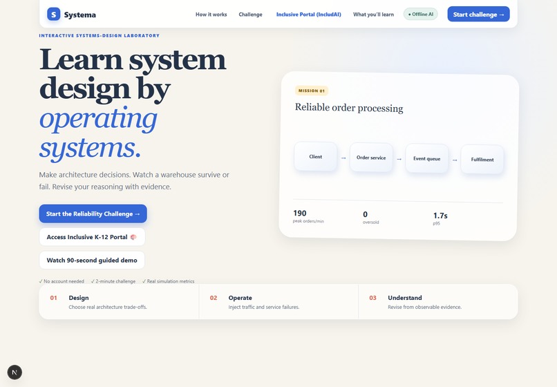 Systema – screenshot 1