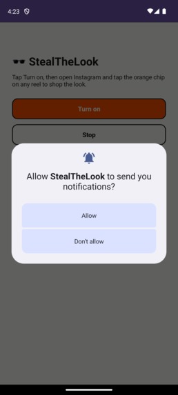 Steal the look – screenshot 1