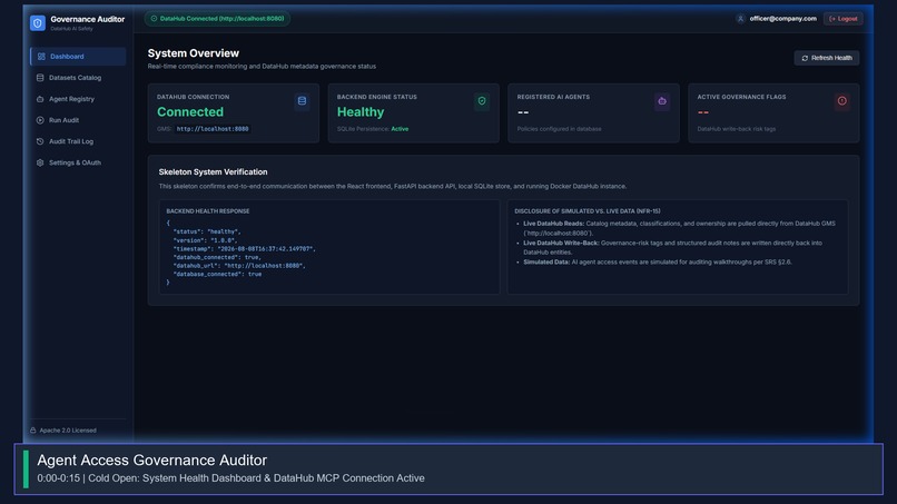 Agent Access Governance Auditor – screenshot 2