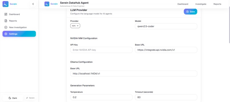 Serein – The Autonomous Data Engineering Companion – screenshot 6