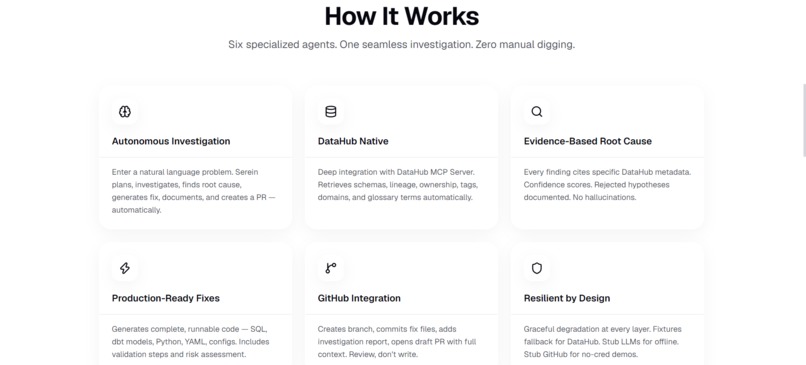 Serein – The Autonomous Data Engineering Companion – screenshot 9