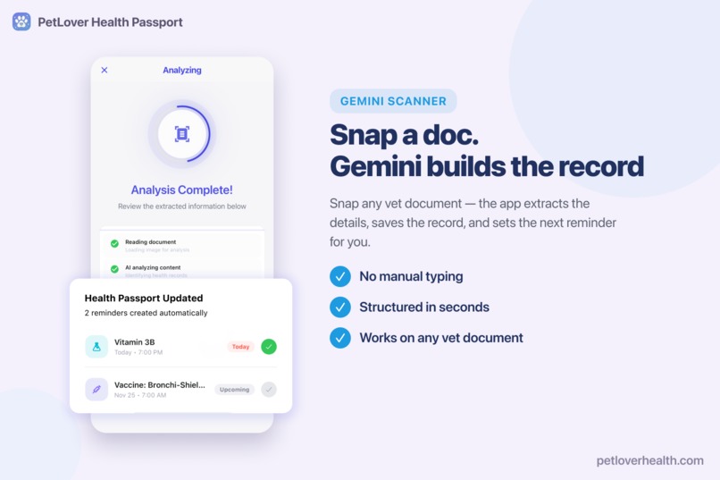 PetLover Health Passport – screenshot 1
