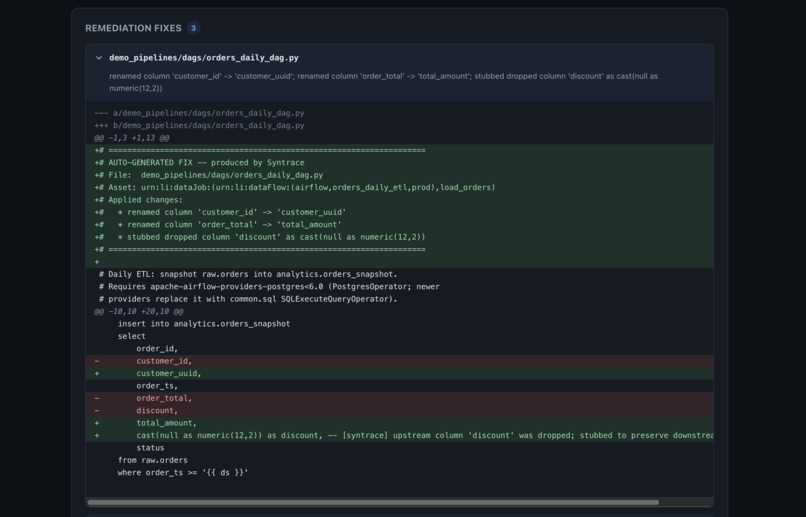 Syntrace – screenshot 4