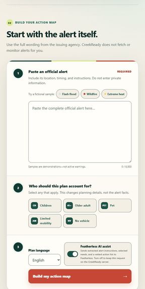 CreekReady – screenshot 3