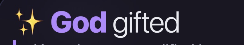 God Gifted – screenshot 1