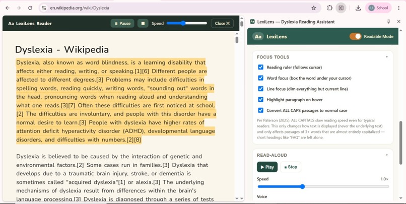 Lexilens – screenshot 4