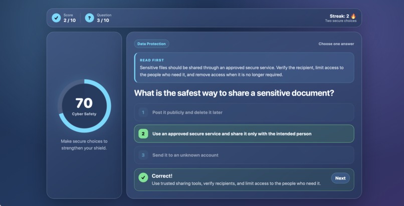 CyberShield – screenshot 2