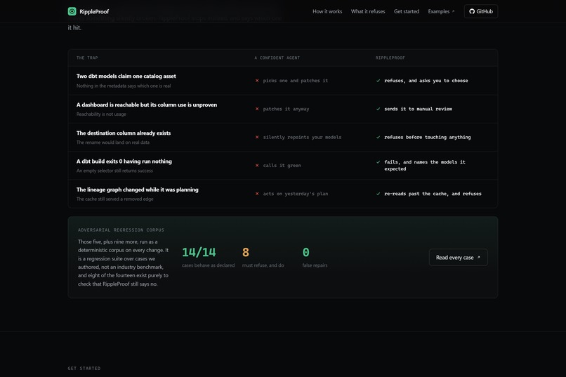 RippleProof – screenshot 1
