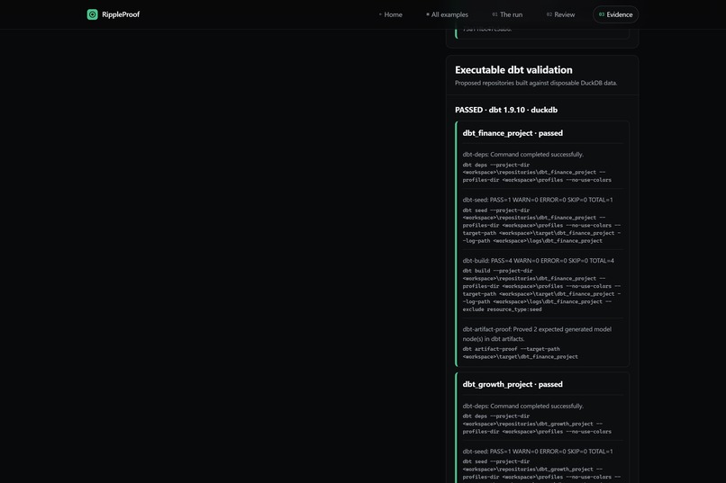 RippleProof – screenshot 2