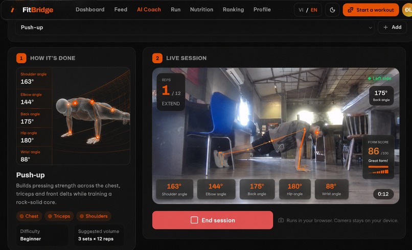 FitBridge - Health for All – screenshot 3