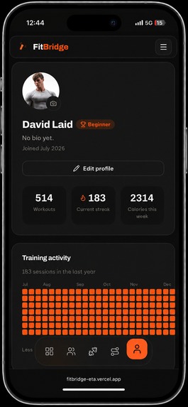 FitBridge - Health for All – screenshot 4