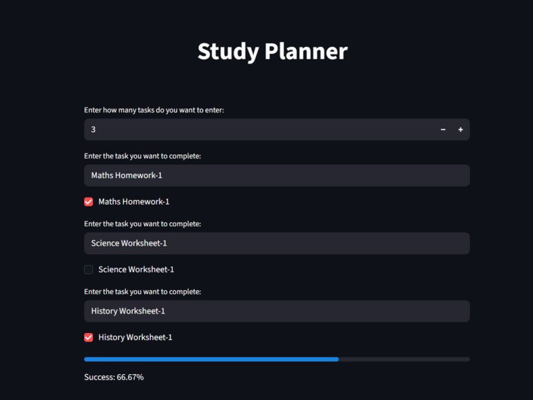 StudyFlow – screenshot 2