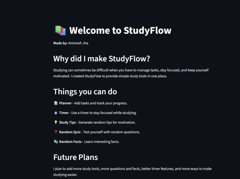 StudyFlow – screenshot 3