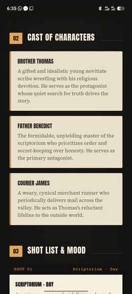 Story to Screen – screenshot 1