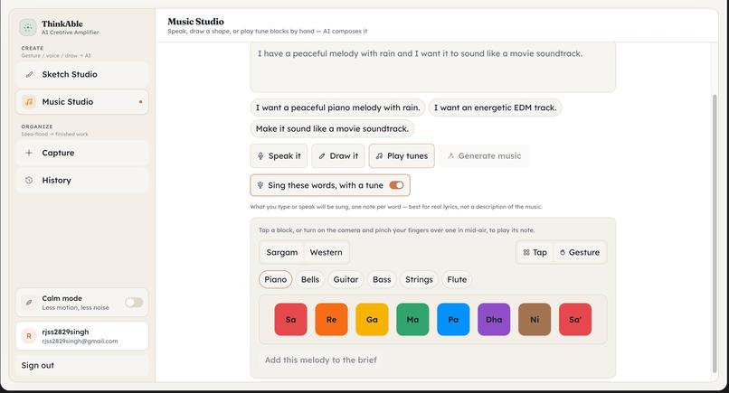 ThinkAble :- turns hyperfocus ideas into structured content. – screenshot 6