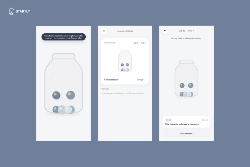 Startly - for overwhelmed minds – screenshot 3