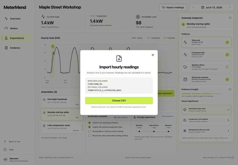 MeterMend – screenshot 4
