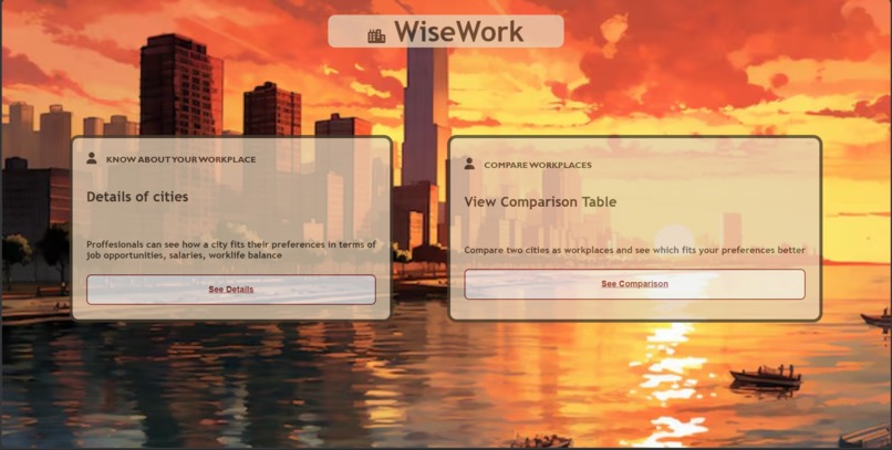 WiseWork – screenshot 1