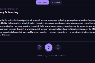 EduAudio Agent
