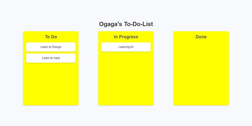 To-Do-List – screenshot 1